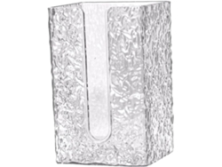 Caja Para Pañuelos De Dis. Ligero Y Lujoso, Fácil Reemplazar, Rect Plástico, Montaje En Pared, Sin