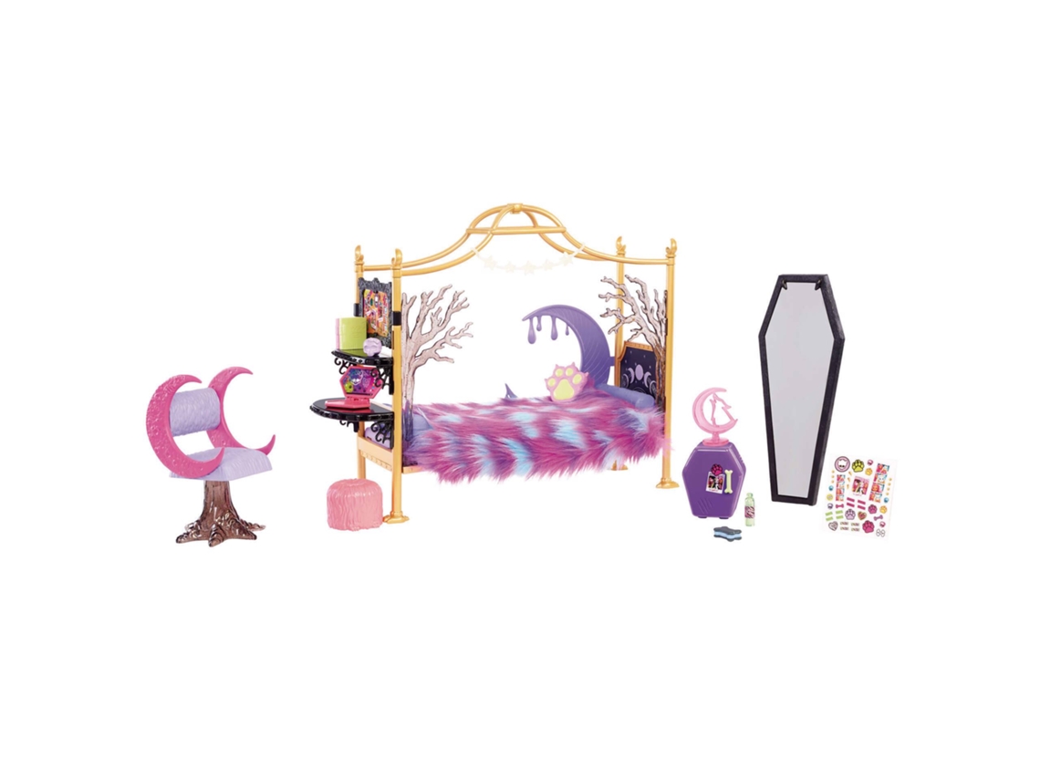 MONSTER HIGH Habitacion de Clawdeen Wolf  (4 años)