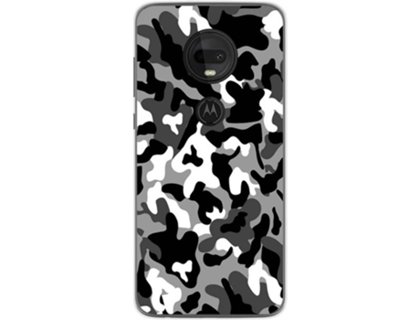 Carcasa Motorola Moto G7 / G7 Plus TUMUNDOSMARTPHONE Snow Camuflaje Multicolor