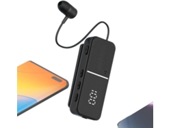 Auriculares Con Cable Con Cancelación De Ruido Inversa | Pantalla Deportiva | Viajes