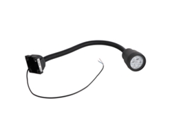 2026-luz De Trabajo Led 5w Con Varilla Flexible Rotatoria 360 Grados Para Máquinas Herramienta 24v 36v