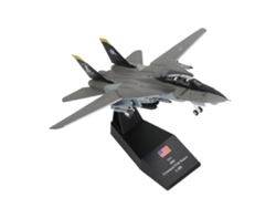 Maqueta De Avión De Combate De Aleación A Escala 1:100 Con Base Estable Y Detalles Grabados Nítidos.