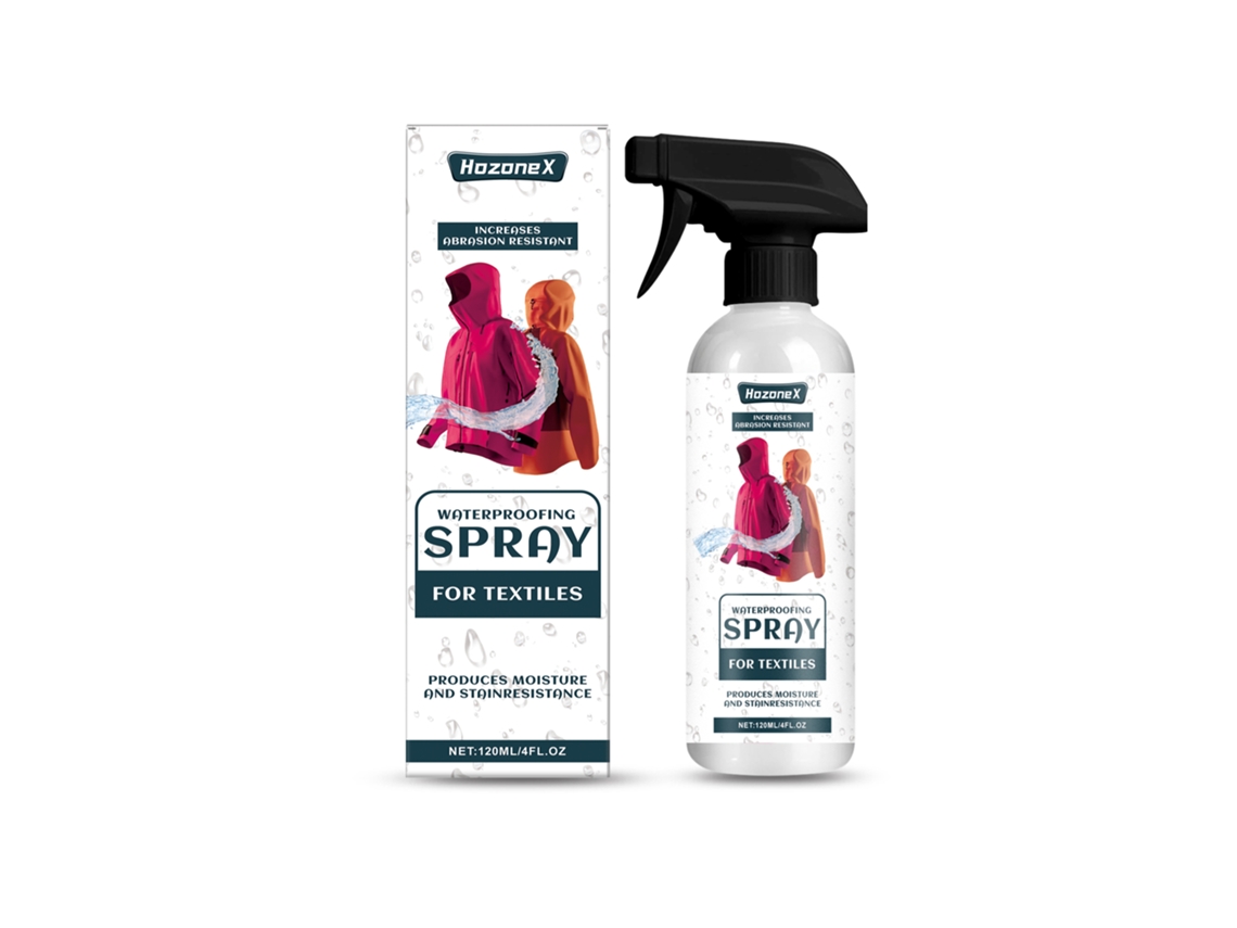 Spray repelente al agua fácil de usar para textiles