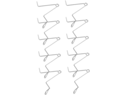 Inoomp Juego De 10 Clips De Conexión Para Colmenas De Acero Inoxidable, Clips De Fijación Duraderos Para Apicultura,