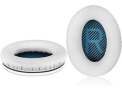 Almohadillas para auriculares Bose QC35 QC25 QC15 (un par, blanco y azul) Specment