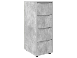 Maison Exclusive - Armario De Almacenamiento Gris Concreto 40 X 48 X 105 Cm