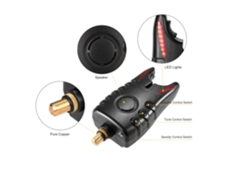 Alarma de picada de pesca con LED y oscilador