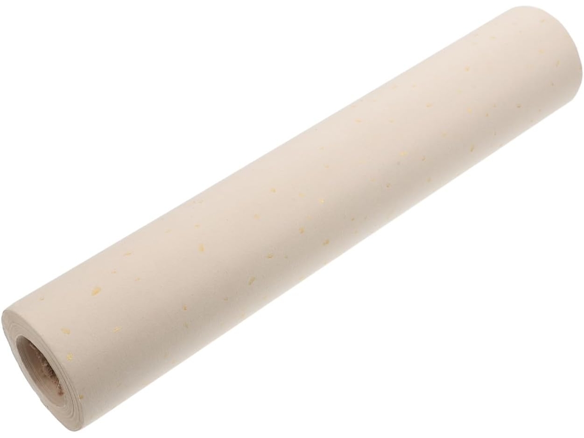 Papel Xuan Para Caligrafía, Rollo De 35 Cm X 2000 Cm, Ligero, Color Beige, Duradero.