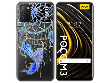 Carcasa Xiaomi Redmi 9T TUMUNDOSMARTPHONE Dibujos Transparente Multicolor