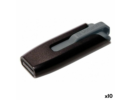 Pendrive VERBATIM V3 Store 'n' Go (Negro - 64 GB)