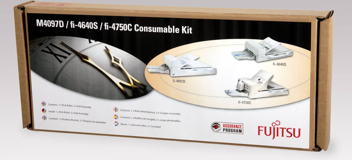 Fujitsu Con3951016a Pieza de repuesto equipo kit consumibles m4097d fi4640s fi4750c con3951200k