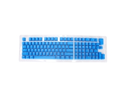 117 Teclas, Altura Oem, Moldeado Por Inyección Bicolor, Acabado Mate, Para Teclados De 61 A 87 Teclas, Azul Oscuro Y Blanco.