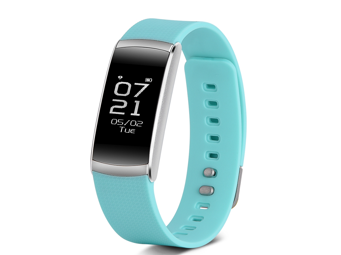 Pulsera inteligente EOOCOO (contador de pasos, monitorización de la frecuencia cardíaca)