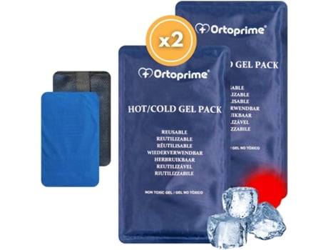 Bolsas de Gel Reutilizables Frío y Calor | Pack X2 ORTOPRIME