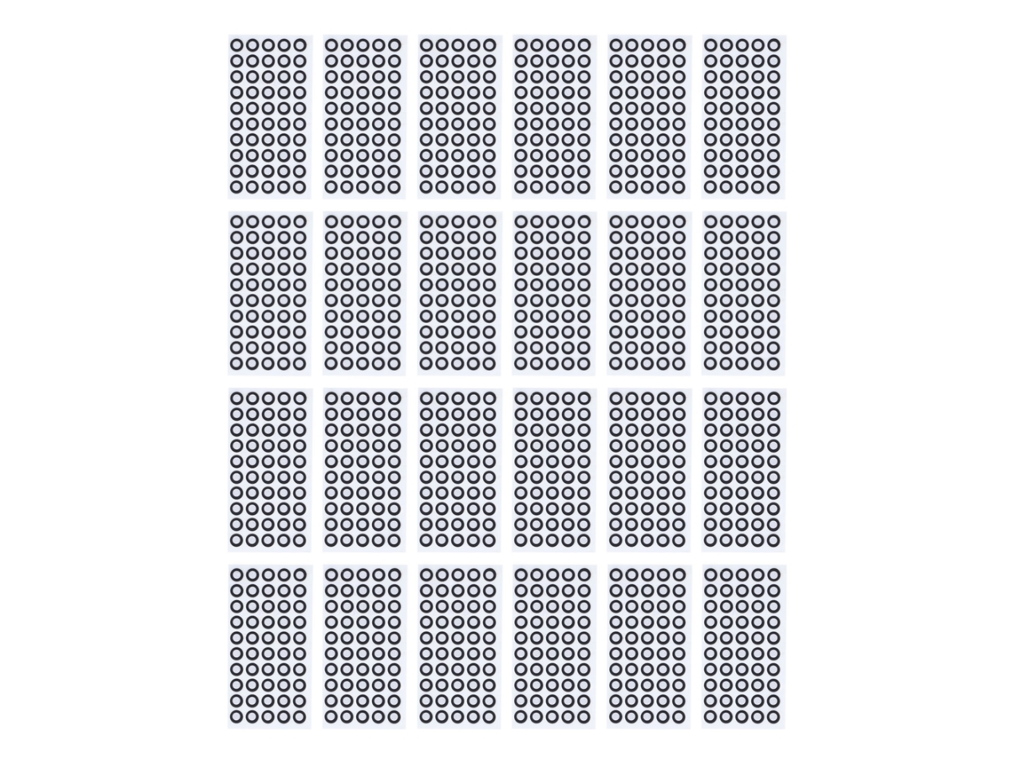 Marcadores reflectantes de escaneo 3D de 6 mm, 1200 unidades, puntos de referencia