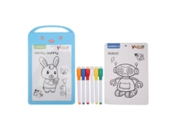 2026-tableta De Dibujo Fluorescente 8.5 Pulgadas Para Niños Tablero De Escritura Juguete Educativo Azul