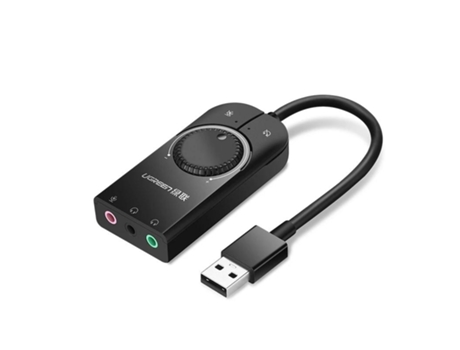 Micrófono Externo Con Interfaz USB Ugreen SLOWMOOSE (Multifunción -15Cm)