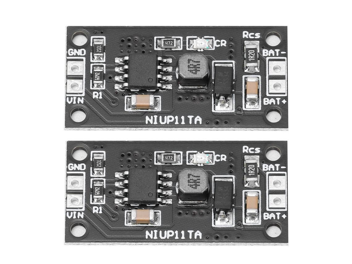 Módulo De Carga 2 Piezas Para Baterías Ni-cd Ni-mh 1-8 Celdas Componente Electrónico Cargador 7s 1 Celda