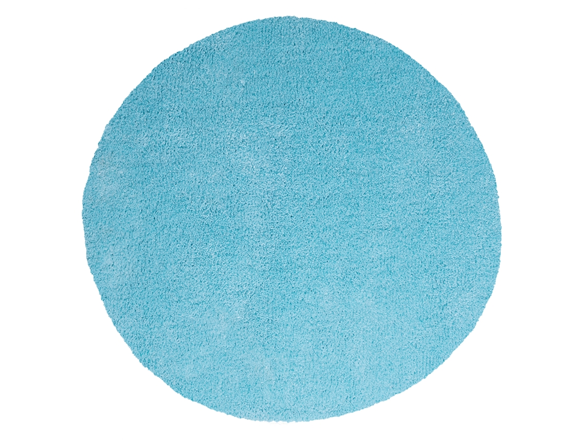 Alfombra BELIANI Demre de Poliéster Azul 140x140