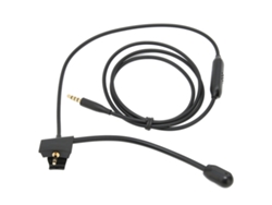 Micrófono de cable con reducción de ruido y control de silencio