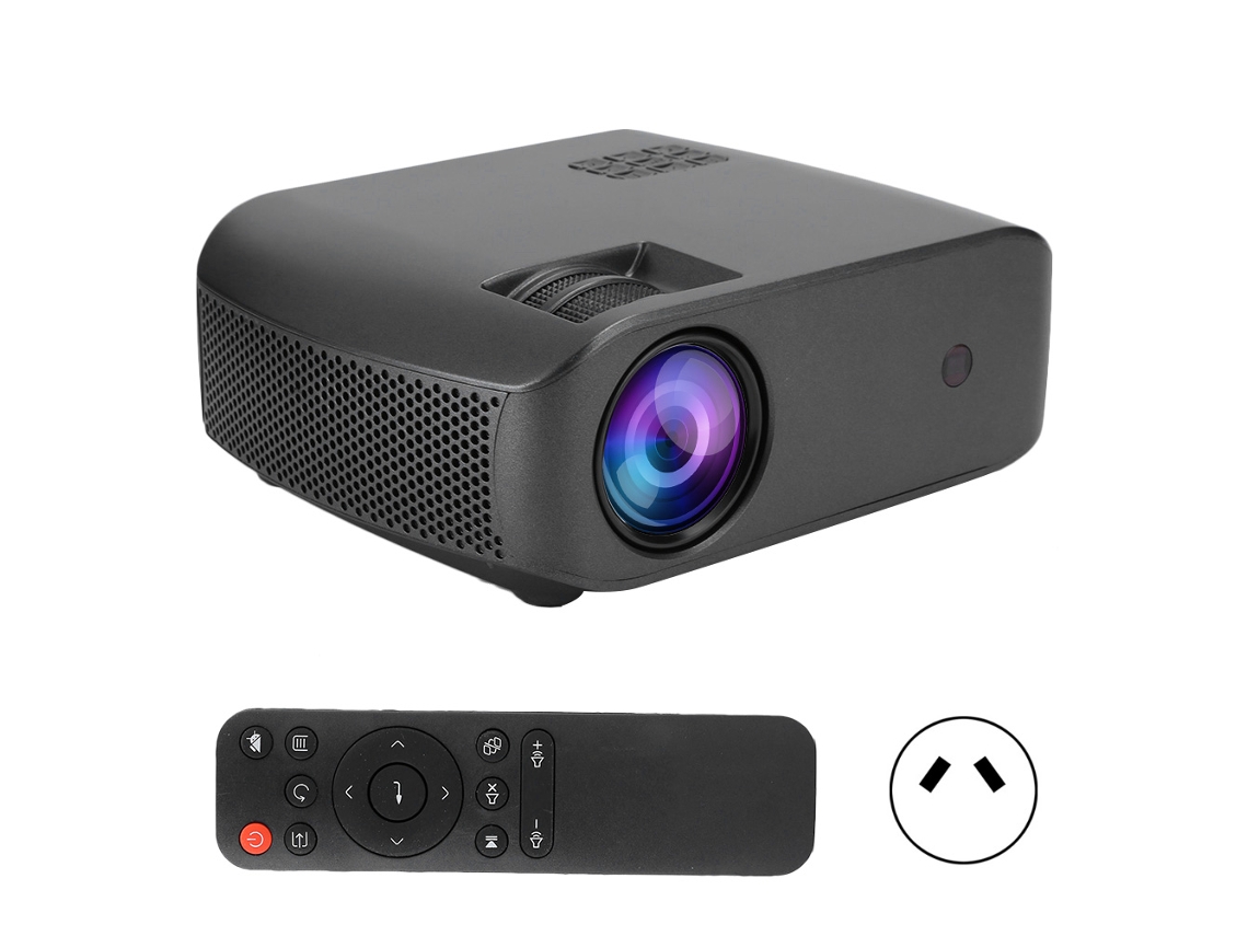 Proyector Doméstico Con Resolución 720p, Teatro En Casa Portátil, Espejo De Pantalla De Teléfono Móvil