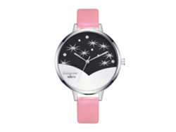 Reloj De Pulsera Analógico De Cuarzo Marrón De Estilo Casual Y Moderno Para Mujer