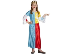 Disfraz de Niña DISFRAZZES Reina Medieval (Talla: 7 a 9 años)