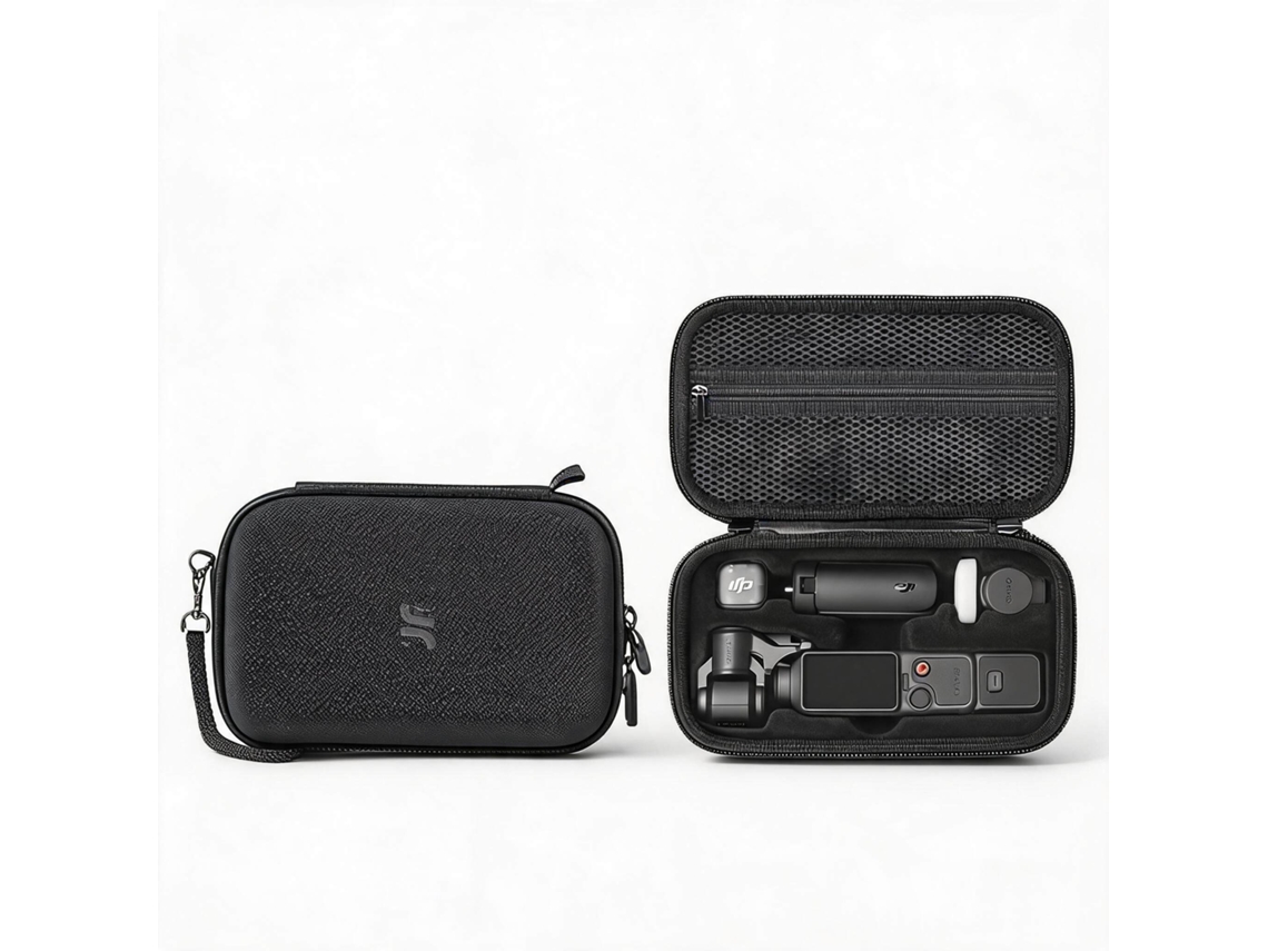 Bolsa de Ombro Portátil À Prova Dágua para Dji Osmo Pocket4 À Prova de Choque HENTEN HOME Preto