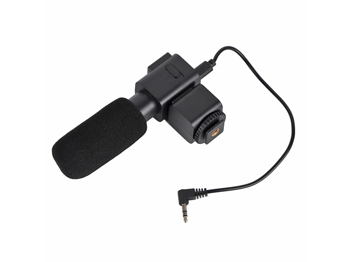 Videocámara Full Hd Para Vlogging Con Micrófono Externo Para Diferentes Aplicações E Usos