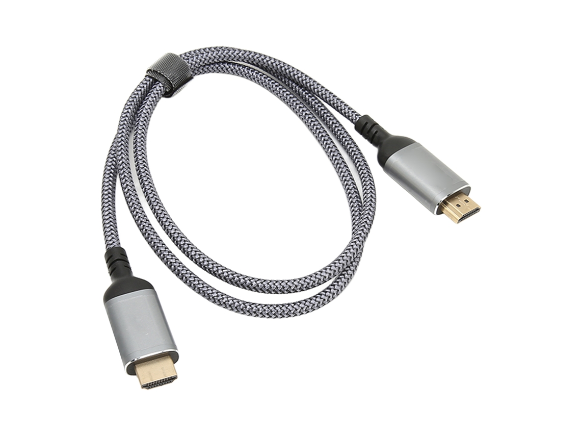 Cable De Interfaz Multimedia Hd 2.1 Con Malla De Red Para Televisores, Monitores Y Proyectores 4k Ultra Hd.