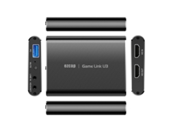 Ezcap371 Game Link U3 4k Loop Out Video Capture Box Grabador Hd 1080p Convertidor Usb3.2 Con Mic In Line In Plug And Play