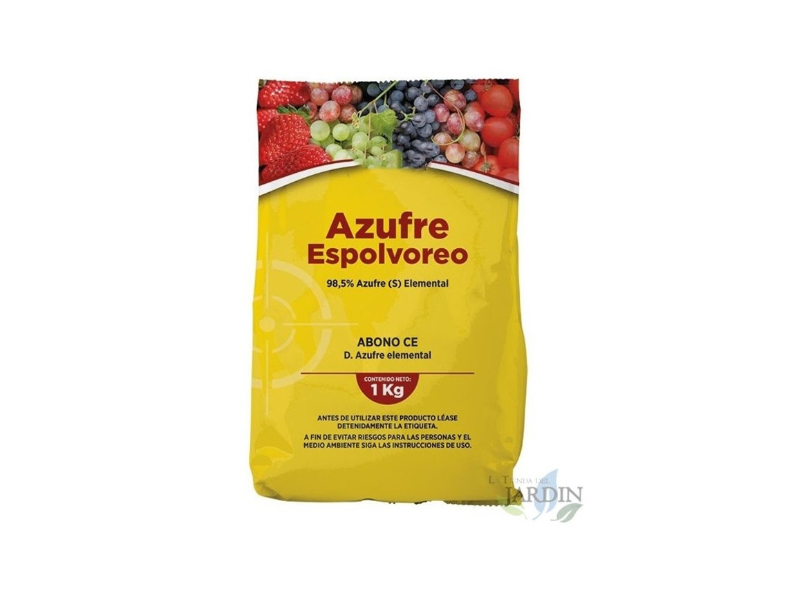 Abono Azufre Espolvoreo 1 kg SUINGA