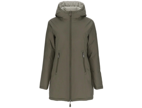 Chaqueta de Mujer JOTT Ottawa Zip Alpaca Verde (M)
