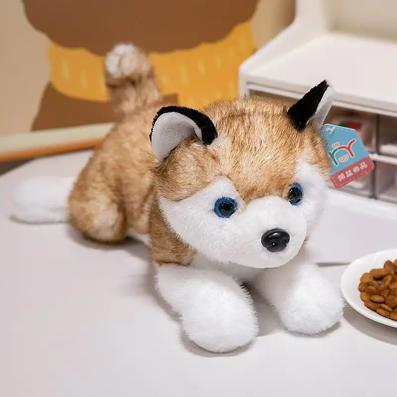 (estilo B, 50 Cm) Lindo Peluche De Cachorro De Husky Para Decoración Del Hogar