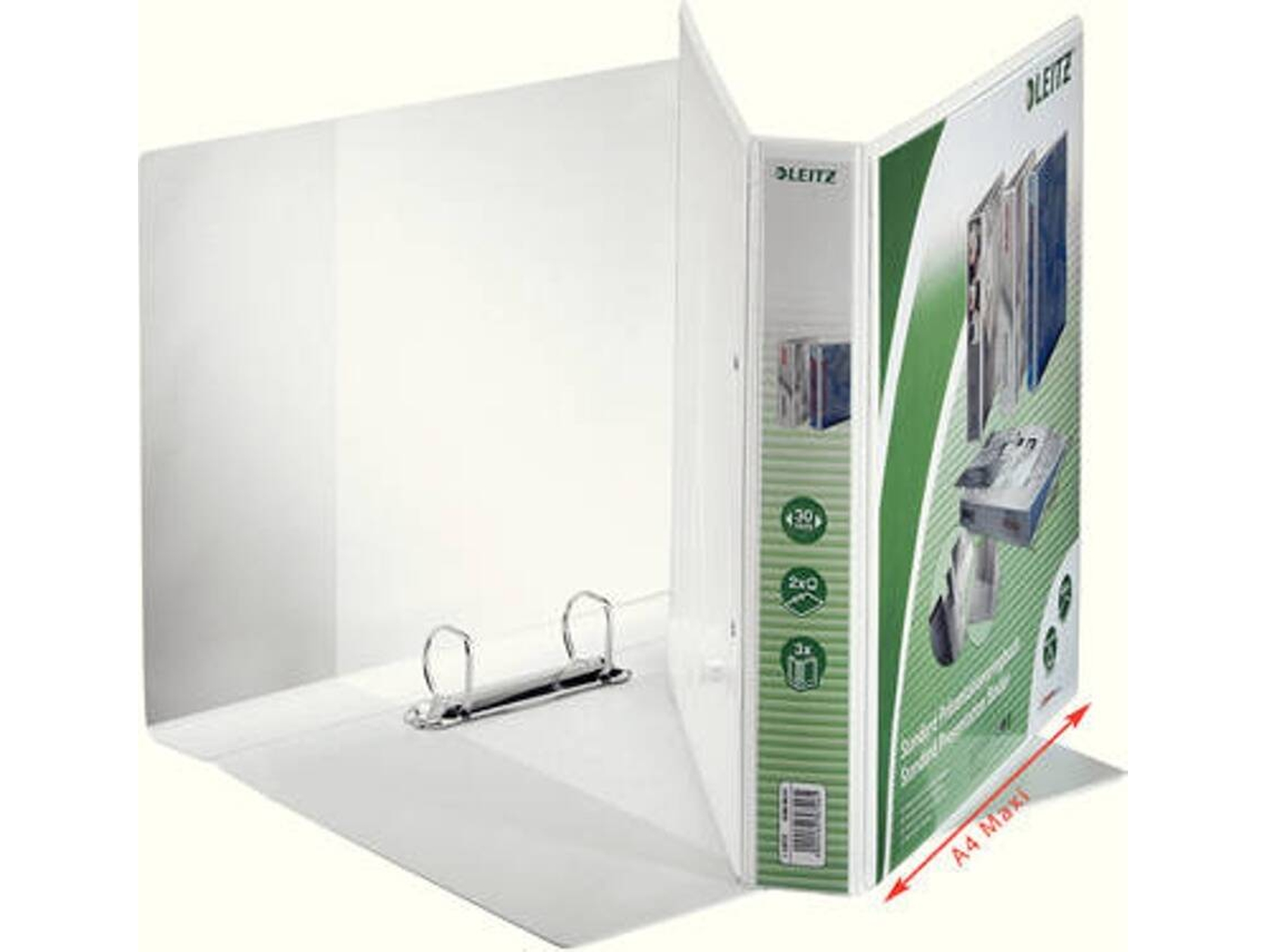 Dossier LEITZ 42800001 (Blanco - A4 - 21x29.7cm - Polipropileno)