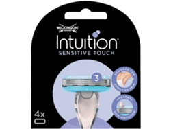 Intuition Sensitive Touch Recambio Maquinilla de Afeitar 4 Uds WILKINSON