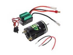 Motor De Escova 540 Com Esc Plug T 65a Alta Torção Impermeável Para Carro De Escalada Rc 45t