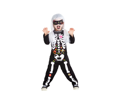 Disfraz Unisex RUBIE'S Esqueleto De Dulce Infantil (8 a 10 anos)