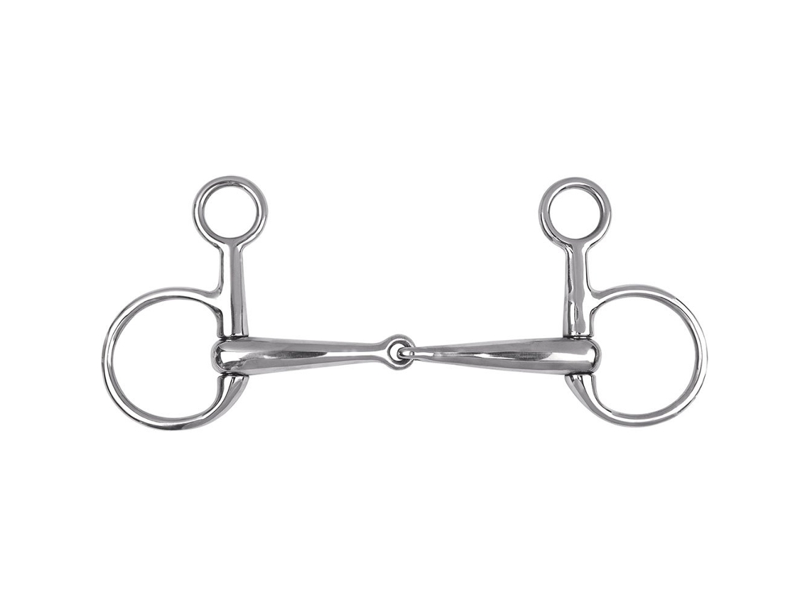 Baucher Articulado Simple 16 Mm 7 Cm Brigadeiro Prateado 13.5 Cmwaldhausen