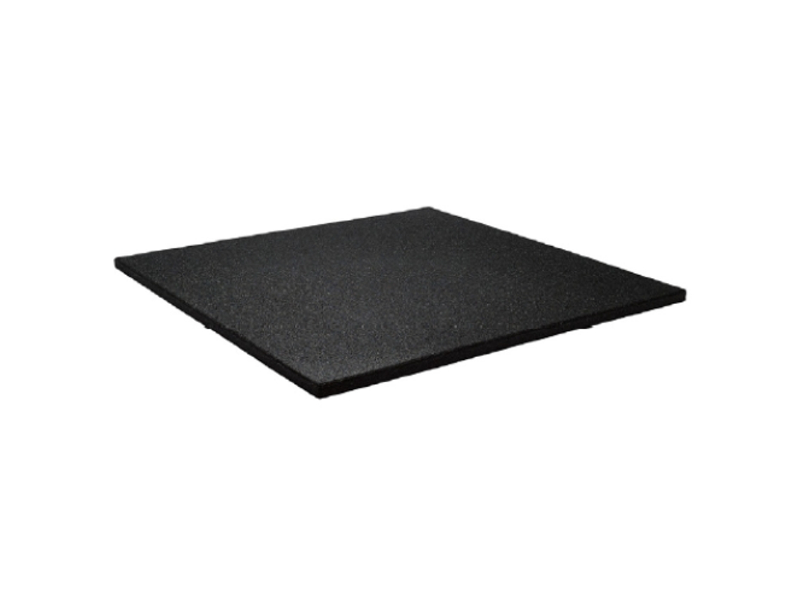 Baldosa Deportiva Para Suelo De 100 X 100 Cm - 15 Mm - Negra