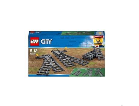 LEGO City: Carril de cambio - 60238 (Edad Mínima: 5 - 8 Piezas)