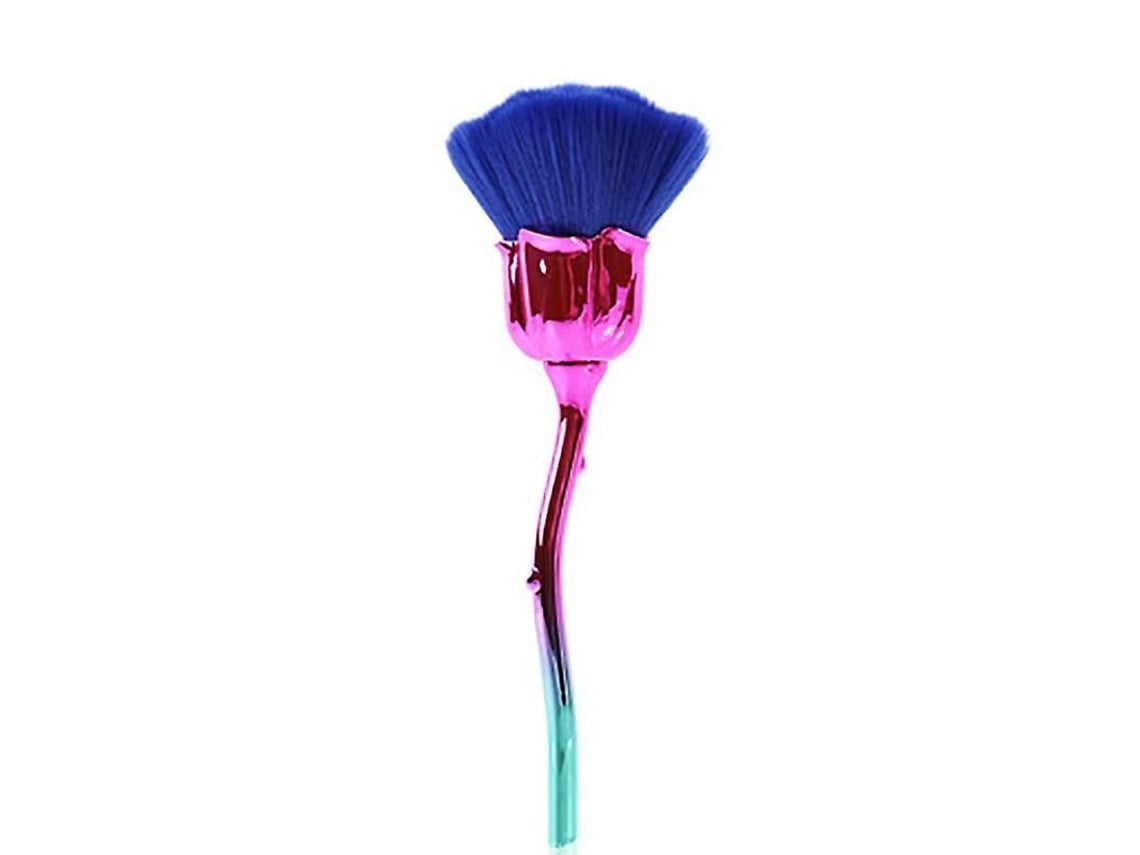 Cepillo Para Polvo De Uñas Rose Art, Herramienta De Manicura Y Belleza, Accesorio Para Uñas