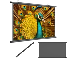 Pantalla de proyección portátil HD de 72 pulgadas, formato 16:9/4:3
