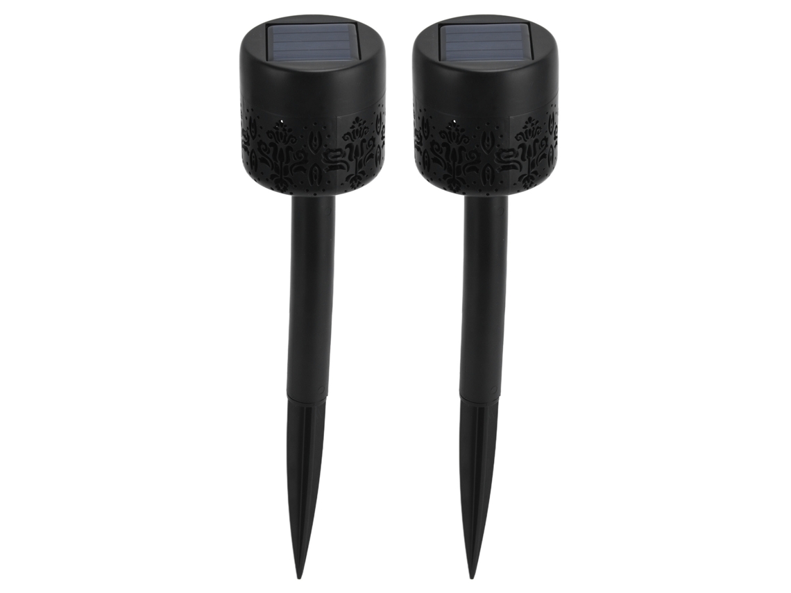 2026-2pcs Lámpara Solar Led Para Jardín, Luz De Césped Y Sendero, Decoración Exterior Paisajística
