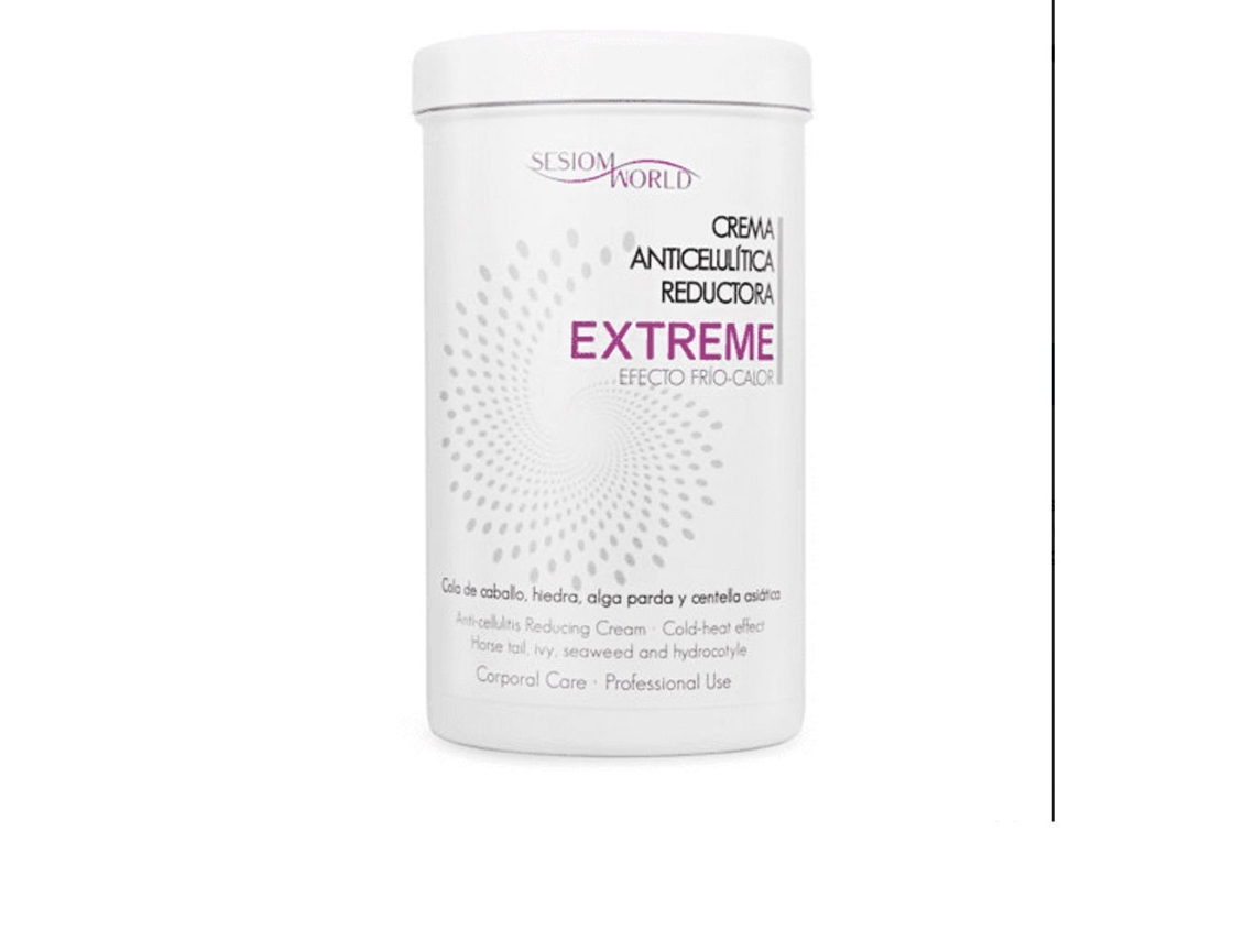 Crema Reductora Anticelulítica Extreme Sesiom World 1000 ml