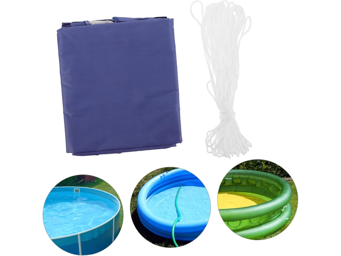 Cubierta De Piscina Protectora Inflable Para Jard N Exteriores Cubrir Y Protegerla Del Polvo Sol