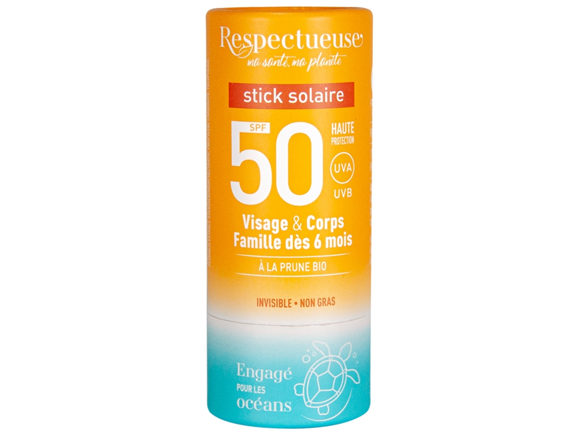 RESPECTUEUSE Stick Solar Spf50 18 G