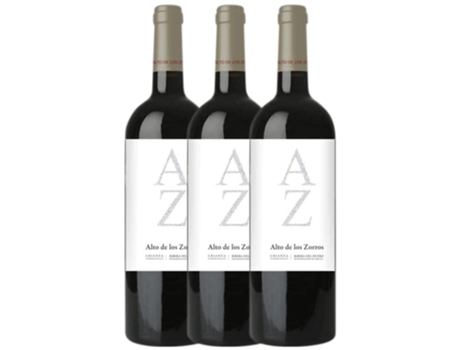 Vino SOLTERRA Solterra Alto De Los Zorros Tempranillo Ribera Del Duero Crianza (0.75 L - 3 unidades)