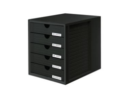 BIELLA 21450-13 Cajonera para Oficina Negro