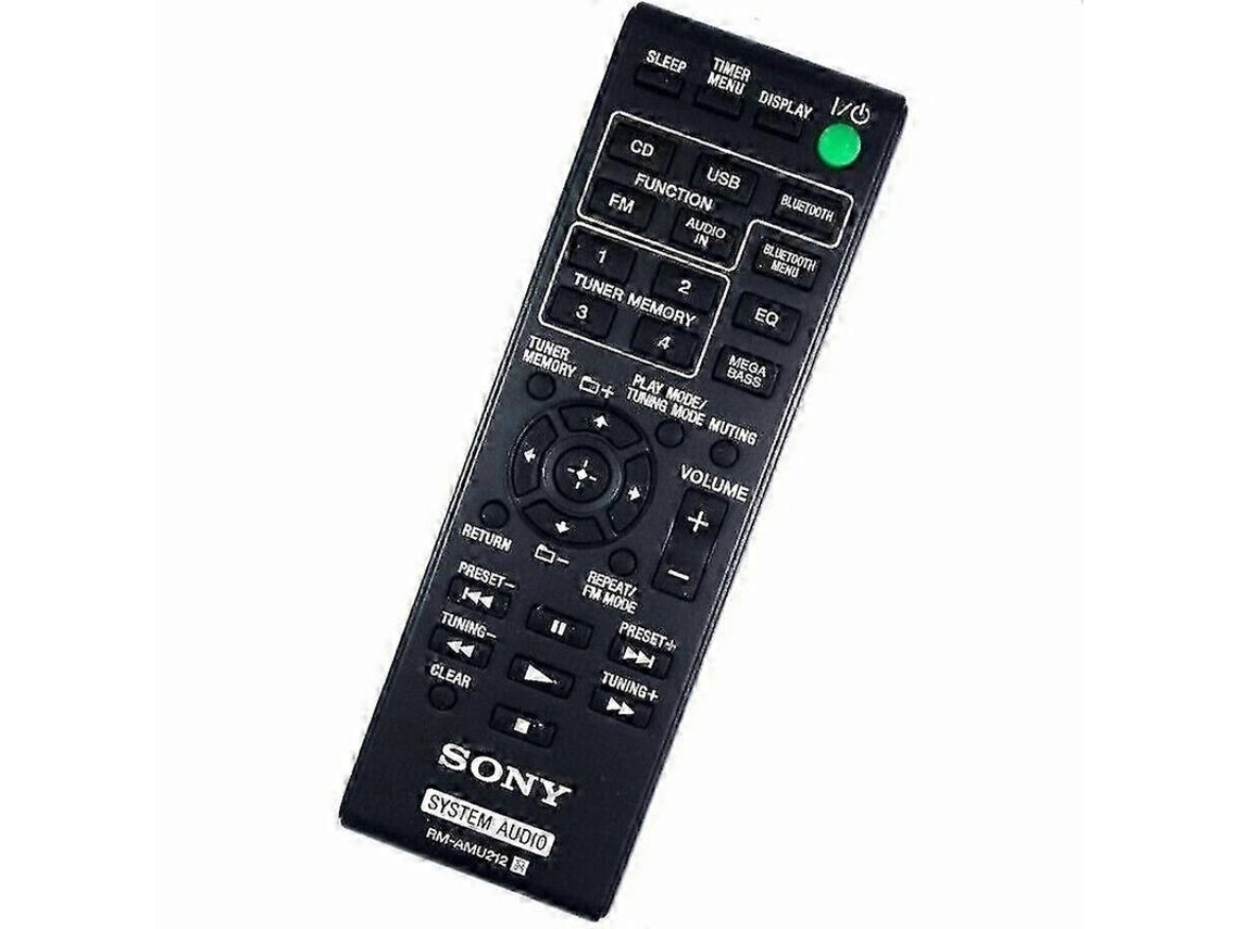 Mando A Distancia Original Rm-amu212 Para El Sistema De Audio Sony Cmt-x3cd Hcd-sbt20.